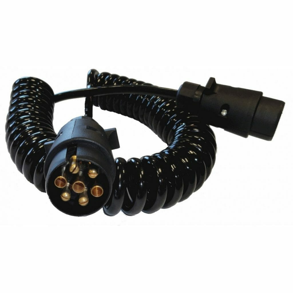 Przewód spiralny elektryczny z wtyczkami – E1219 – KAMAR