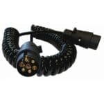 Przewód spiralny elektryczny z wtyczkami - E1219 - KAMAR