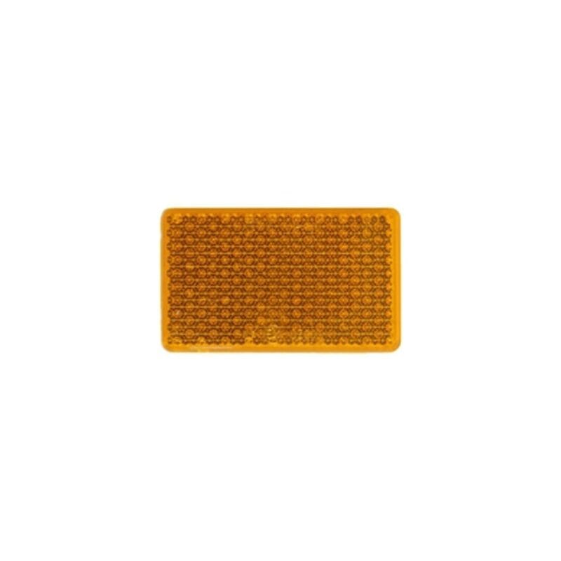 Odblask przyklejany prostokąt – POMARAŃCZOWY – E1402 – KAMAR
