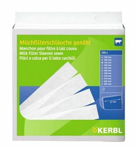 FILTR RUROWY DO MLEKA 320x57 mm - KERBL