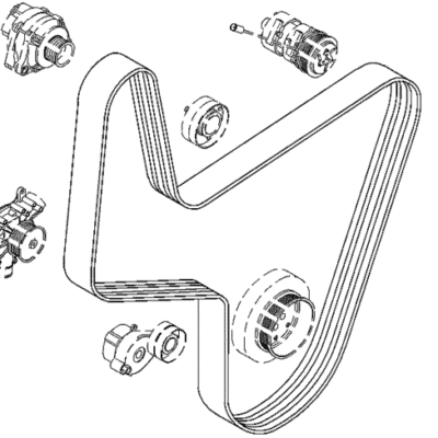 Pasek wielorowkowy - 01183162 - SDF