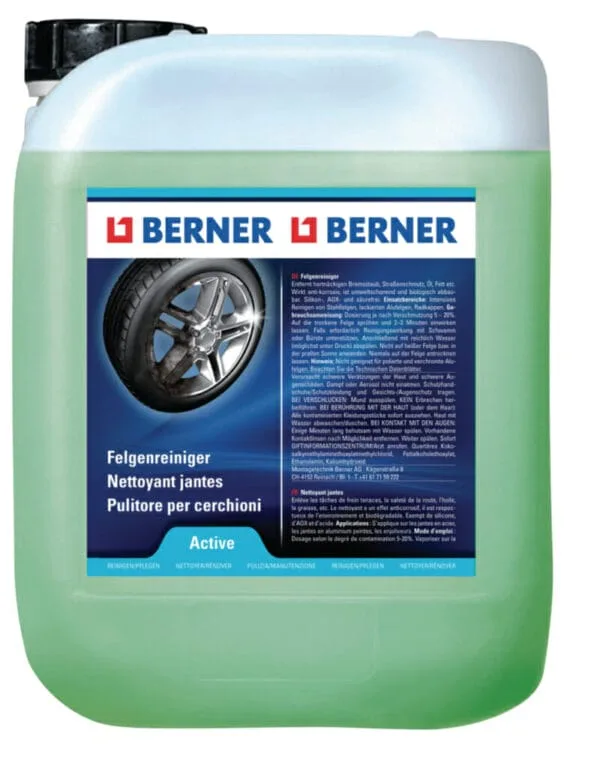Środek do czyszczenia felg Active - 5L - BERNER