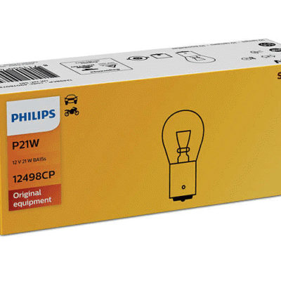 Żarówka P21W - 12V - 21W - 12498CP - PHILIPS