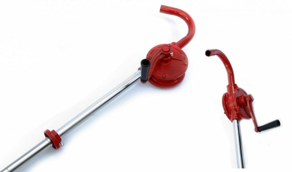 Pompka ręczna na korbę do oleju i paliwa – 3/4 – do beczek – 60L – 200L – REN160350 – RENSON