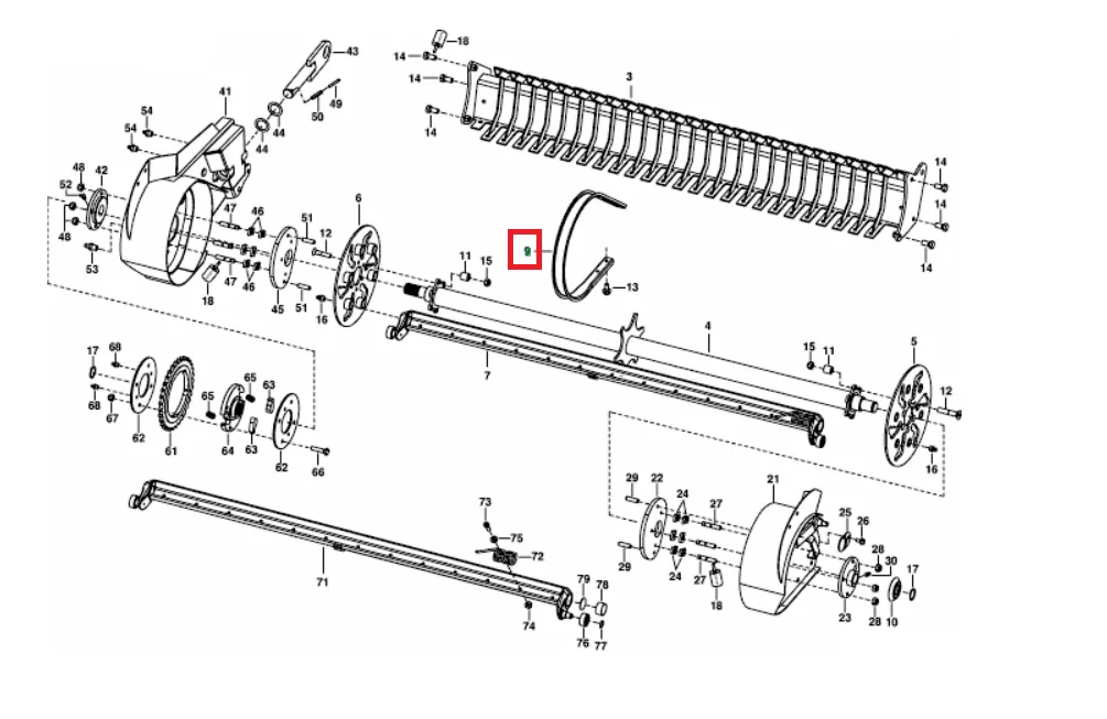 Blacha podbieracza - skrobak - POTTINGER 1 Blacha podbieracza - skrobak - POTTINGER