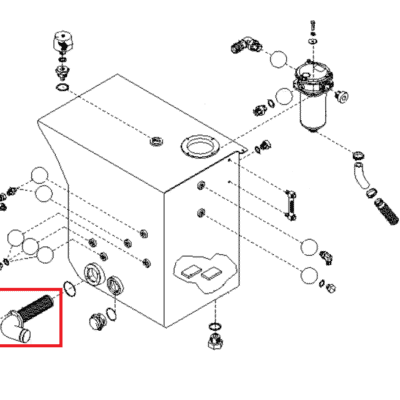 Filtr hydrauliczny - 116673 - MERLO