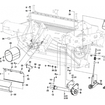 Łańcuch rolkowy - 462.766 - POTTINGER