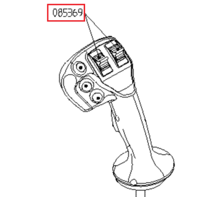 Wyłącznik suwak - 085369 - MERLO