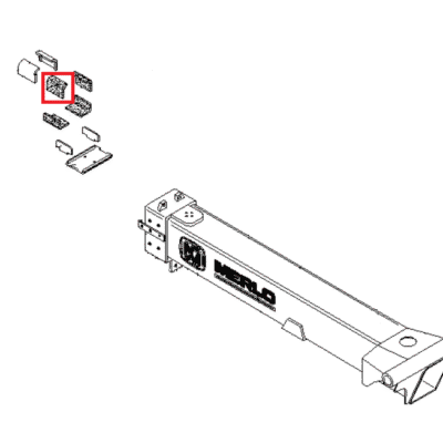 Ślizg teleskop - 038147 - MERLO