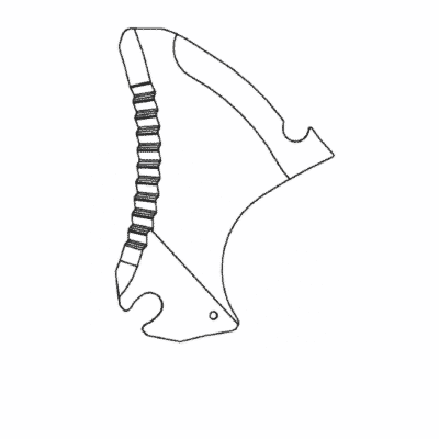 Nóż przyczepy samozbierającej - EUROPROFI TORRO - DURASTAR - 6mm - 434.153 - POTTINGER