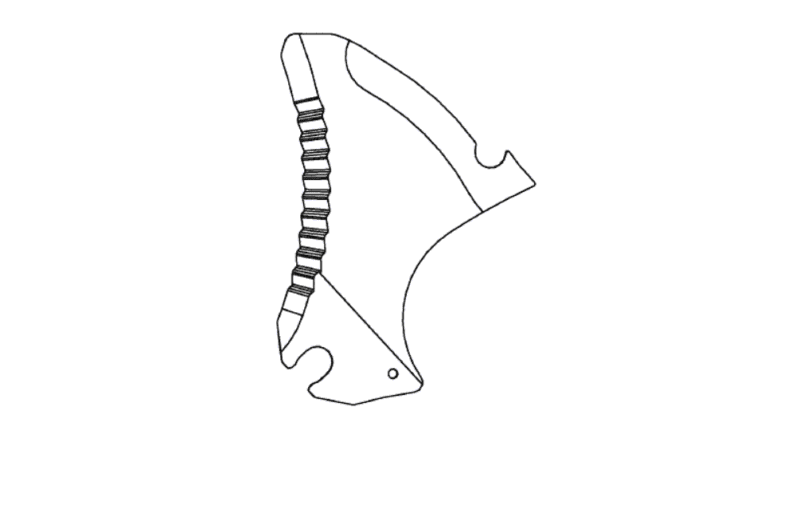 Nóż przyczepy samozbierającej – EUROPROFI TORRO – DURASTAR – 6mm – 434.153 – POTTINGER