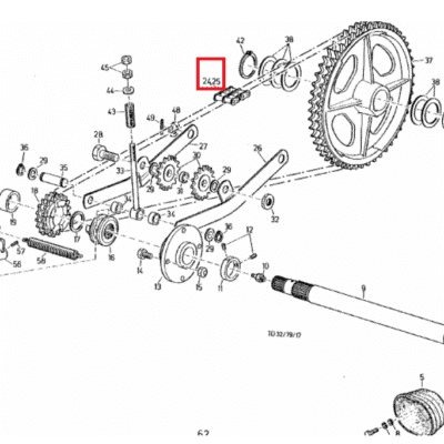 Spinka łańcucha - 462.910 - POTTINGER