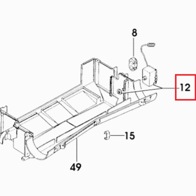 Termostat klimatyzacji powietrza - 0.010.2522.0 - SDF