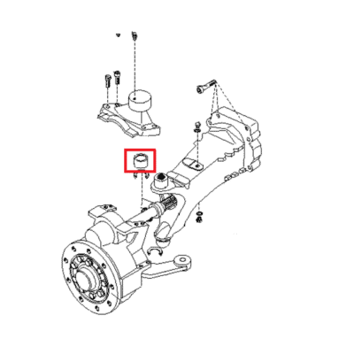 Tuleja zwrotnicy - 036484 - MERLO