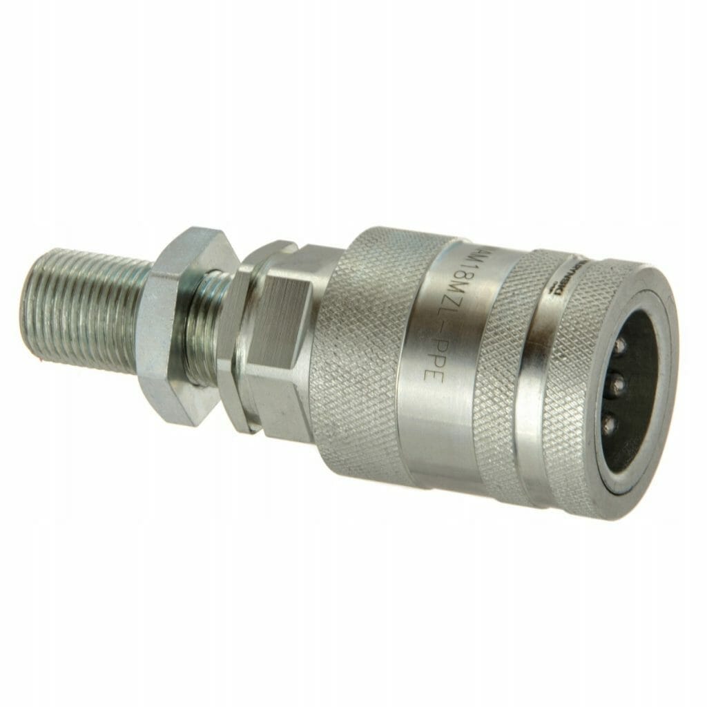 Szybkozłącze hydrauliczne – M18x1,5 – WIAM18MZL – WARYŃSKI
