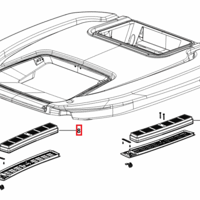 Filtr kabinowy - 0.024.3451.2 - SDF