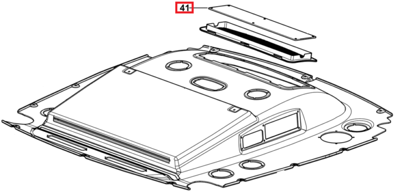 Filtr recylkulacji powietrza w kabinie – 0.022.9355.0 – SDF