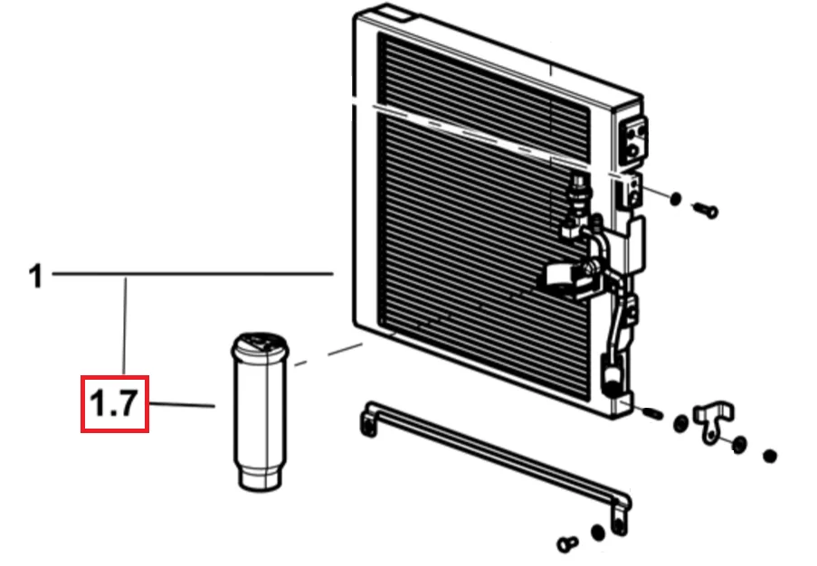 Filtr osuszacza - 0.019.1693.2 - SDF