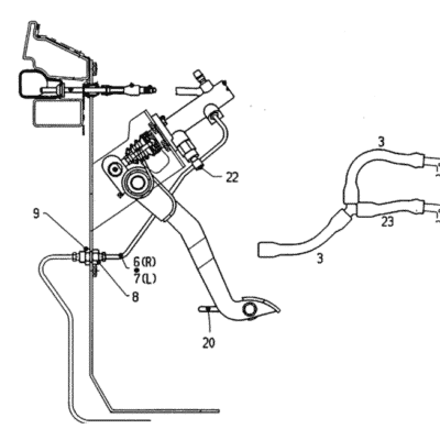 Czujnik świateł stop - 04414692 - SDF