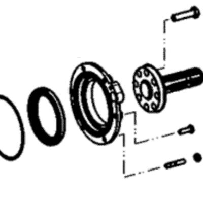 Łożysko wałeczkowe wałka WOM - 0.900.0282.9 - SDF