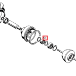 Łożysko hydrauliczne dmuchawy chłodzącej - 01173591 - SDF