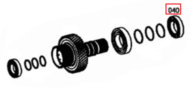 Łożysko skrzyni biegów – 04415947 – SDF