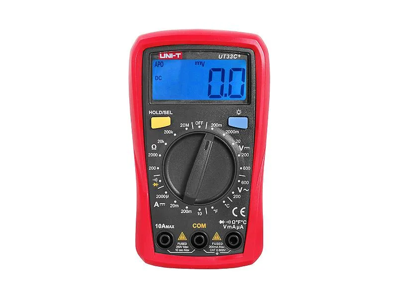 Miernik uniwersalny - Multimetr - UT33C+ - UNI-T