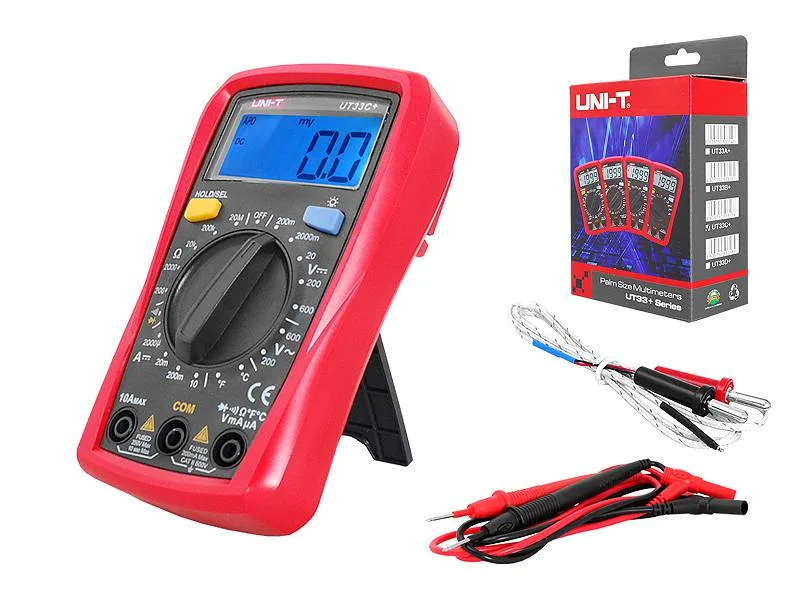 Miernik uniwersalny - Multimetr - UT33C+ - UNI-T