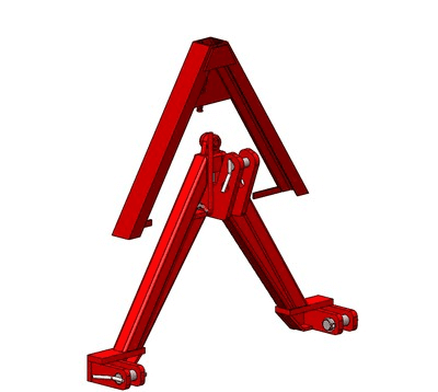 Trójkąt zaczepowy - TUZ cat. 3 - 217276 - AGRIPOWER