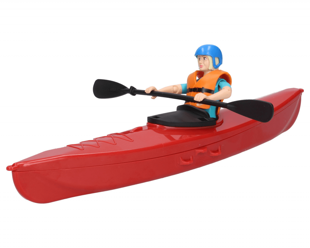 Zabawka kajakarza w kajaku – 63155 – BRUDER