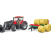 Zabawka traktor Case IH Optum 300 z przyczepą - 03198 - BRUDER