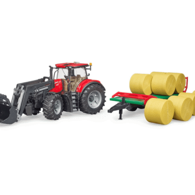 Zabawka traktor Case IH Optum 300 z przyczepą - 03198 - BRUDER