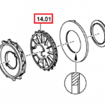 Koło wysiewające - 8611.20.038.1 - 00+8611.20.038.1 - POTTINGER