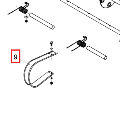 Osłona podbieracza - 5270-100-130.00 - SIPMA