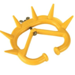 Kółko przeciw samozdawaniu dla bydła żółte - 55631 - KERBL