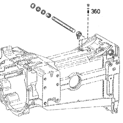 Sprężyna zaworu skrzyni biegów - 04416041 - SDF