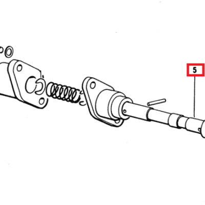 Widełki skrzyni biegów - 0.255.6443.0/20 - SDF