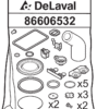 Zestaw serwisowy MU480 4000h - 86606532 - DELAVAL