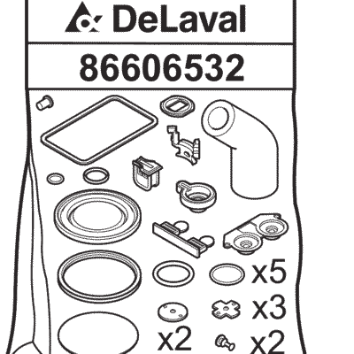 Zestaw serwisowy MU480 4000h - 86606532 - DELAVAL