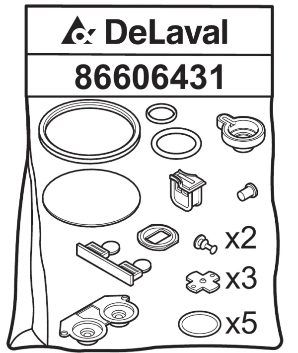Zestaw Serwisowy MU480 4000h - 86606431 - DeLaval