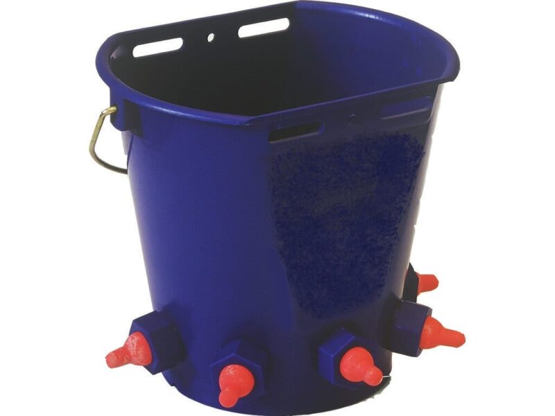 Wiadro dla jagniąt bez pokrywki – 5 smoczków – 97107581 – DELAVAL