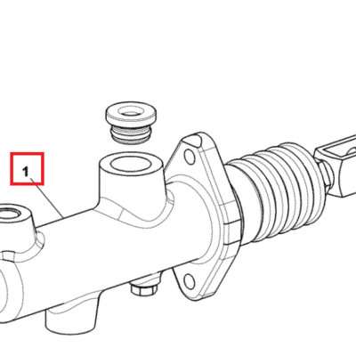 Pompa hamulcowa - 0.015.6513.4 - SDF