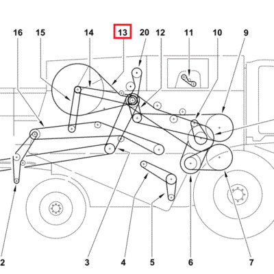 Pas - 13x8x4250 - 2.4119.230.0 - SDF