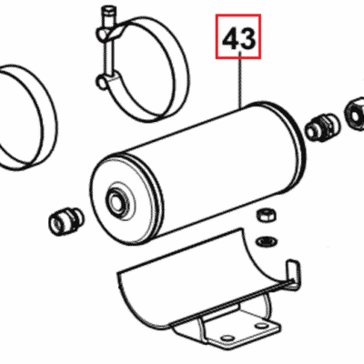 Tłumnik drgań - 0.018.3694.0 - SDF