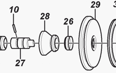 Komplet uszczelek pompy mleka PLMP 37 - 92722880 - Delaval