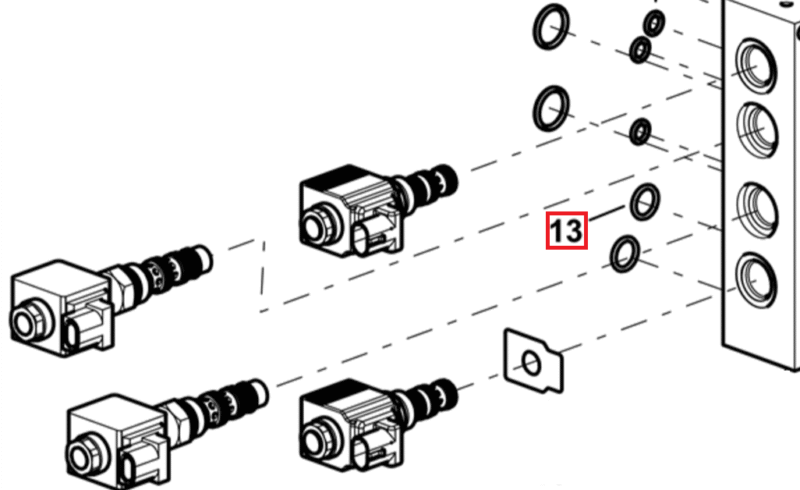 O-ring – 15.08×2.62 – 2.1530.037.0 – SDF