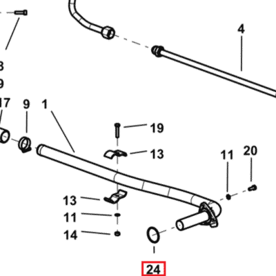 O-ring - 47.30x2.62 - 2.1530.120.0 - SDF