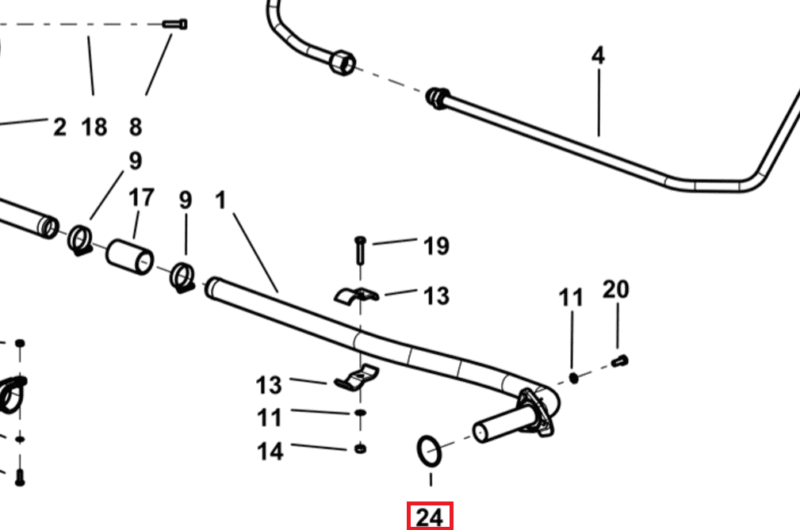 O-ring – 47.30×2.62 – 2.1530.120.0 – SDF