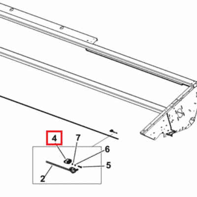 Potencjometr listwy tnącej - 16037091 - SDF