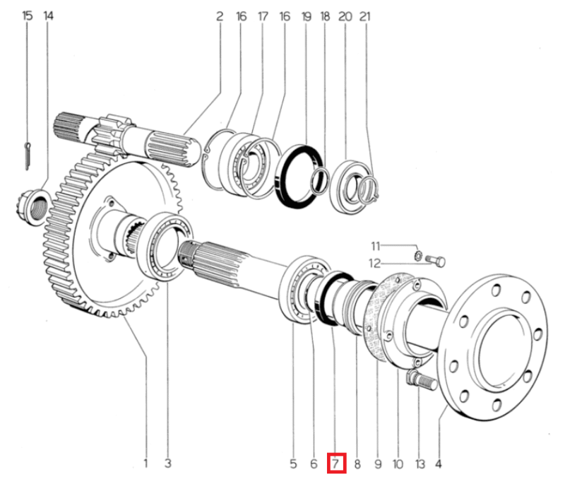 Simmering – 80x100x13 – 2.1529.005.0 – SDF